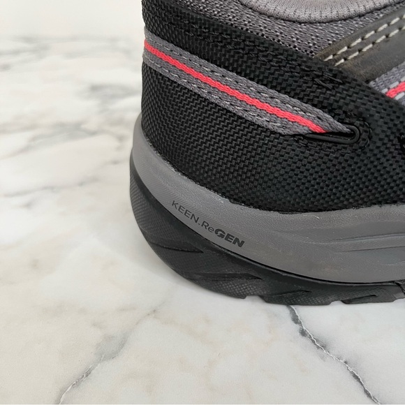 New KEEN Utility Ladies' Flint II Magnet & Rose Low Profile Steel Toe Women’s 11 - Picture 7 of 10